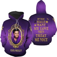 Elvis Presley 3d Hoodie, Elvis Presley Christmas 3d Hoodie