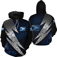 Postal Service Hoodie, 3d Printed Hoodie