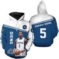 Minnesota Timberwolves 3d Hoodie