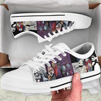 Christmas Nightmare Before Canvas Shoes