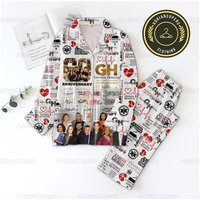 Christmas General Hospital Night Shift Pajamas Set, Tv Shows Women's Pajamas, Movie Holiday Pajamas