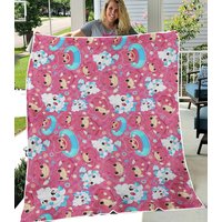 Slowpoke Pink Pkm Blanket