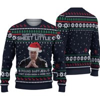Happy Birthday Sweet Little 8 Pound Baby Jesus 3d T-shirt