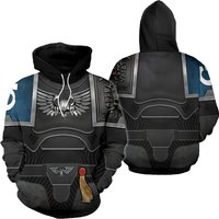 Unisex Tracksuit Space Marines Deathwatch 3d All Over Printed Hoodie