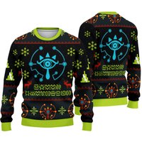 Sheikah Legend Of Zelda Christmas Ugly 3d Sweater