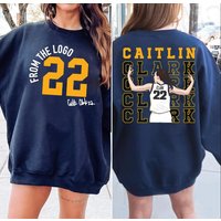 22 Caitlin Basketball Sweatshirt, American Basketball Sweatshirt