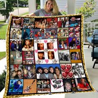 Bee Gees Band Fleece Blanket, Bee Gees Band Fleece Blanket
