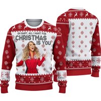 Mariah Carey All I Want For Christmas Is You Christmas Sweater