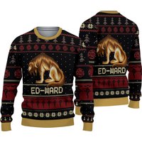Ugly Christmas Sweater, Fullmetal Alchemist, Anime Sweatshirt, Ugly Sweater