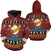 Snoopy Christmas Cute Noel Mc Ugly 3d Hoodie