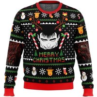 Guts Santa Claus Berzerk Ugly Christmas Sweater, Christmas Gift