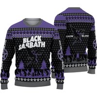 Black Sabbath Band 3d Ugly Sweater