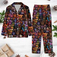 Christmas 5naf Pajamas Set