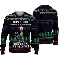 Hei Hei Moanas Ugly Knitted Christmas 3d Sweater