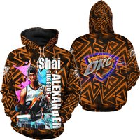 Shai Gilgeous-alexander 3d Hoodie
