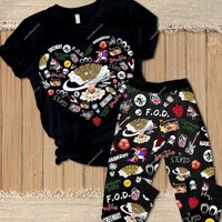 Green Day Christmas Pajama Set - Holiday Collection For Fans