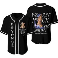 Beyonce Purple Baseball Jersey