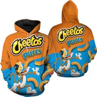 Snack Cheetos Costume 3d Hoodie, Halloween Chocolate Bar Cosplay 3d Hoodie