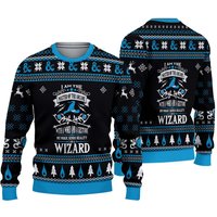 Christmas Dnd Classes Wizard Ugly Christmas Sweater