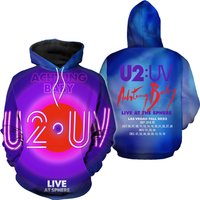 U2 Las Vegas 3d Hoodie