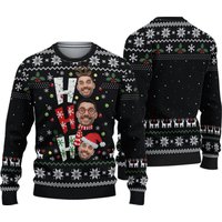 Personalized Ho Ho Ho Ugly Christmas Sweater