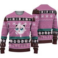 Pkm Jigglypuff Christmas Ugly Sweater