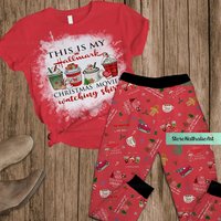 Christmas Hallmark Pajamas Set