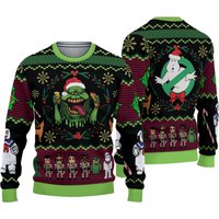 Ghostbusters Ugly Christmas Sweatshirt