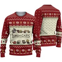 Cute Lord Of The Cats Ugly Christmas Sweater