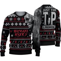 Michael Myers Horror Christmas Ugly Sweater
