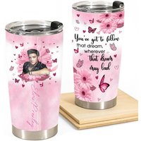 Elvis Presley Tumbler, Elvis Presley Stainless Steel Mug