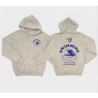 Macmiller Swimming Shirt, Macmiller Merch For Fans, Vintage Style Unisex Hoodie