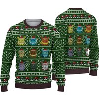 Eevee Pkm Christmas Ugly Sweater