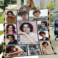 Timothe Chalamet Fleece Blanket