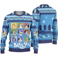 Blueydad Family Ugly Christmas Sweater