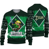 The Legend Of Christmas Zelda Ugly Christmas Sweater