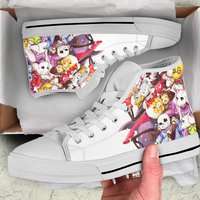Undertale Shoes, High Top Sneakers, Birthday Gift