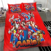 3d Printed Super Mario Bedding Set