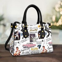 Elvis Presley Leather Handbag