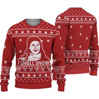 Gilmore Girls I Smell Snow Merry Christmas Ugly Sweater