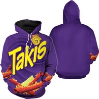 Snack Takis Fuego Candy Group Costumes 3d Hoodie