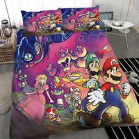 Mario Bros Character Bedding Set