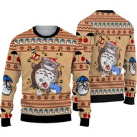 My Neighbor Totoro Christmas Ugly Sweater