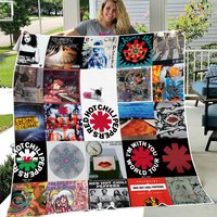 Redhot Chilipeppers Quilt Blanket