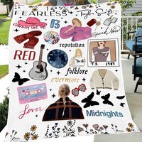 Tayswift The Erars Tour Quilt Blanket