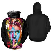 Dadvid Bowie Ziggy Sardust Rebel Rebel 3d Hoodie