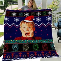 Home Alone Movie Fleece Blanket