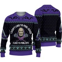 Skeletor He Man I Like To Fee Ugly Christmas Sweater