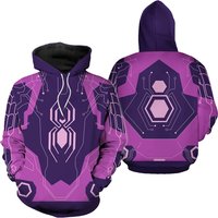 Spider Byte 3d Full Over Print Hoodie, Spider Byte Suit Hoodie