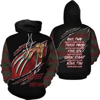 Freddy Krueger Nightmare On Elm Street Hoodie
